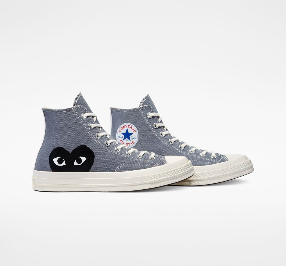 Converse x Comme des Garçons PLAY Chuck 70-Grey-44