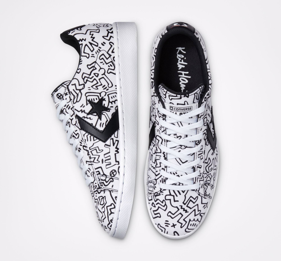 Converse x Keith Haring Pro Leather-White-36