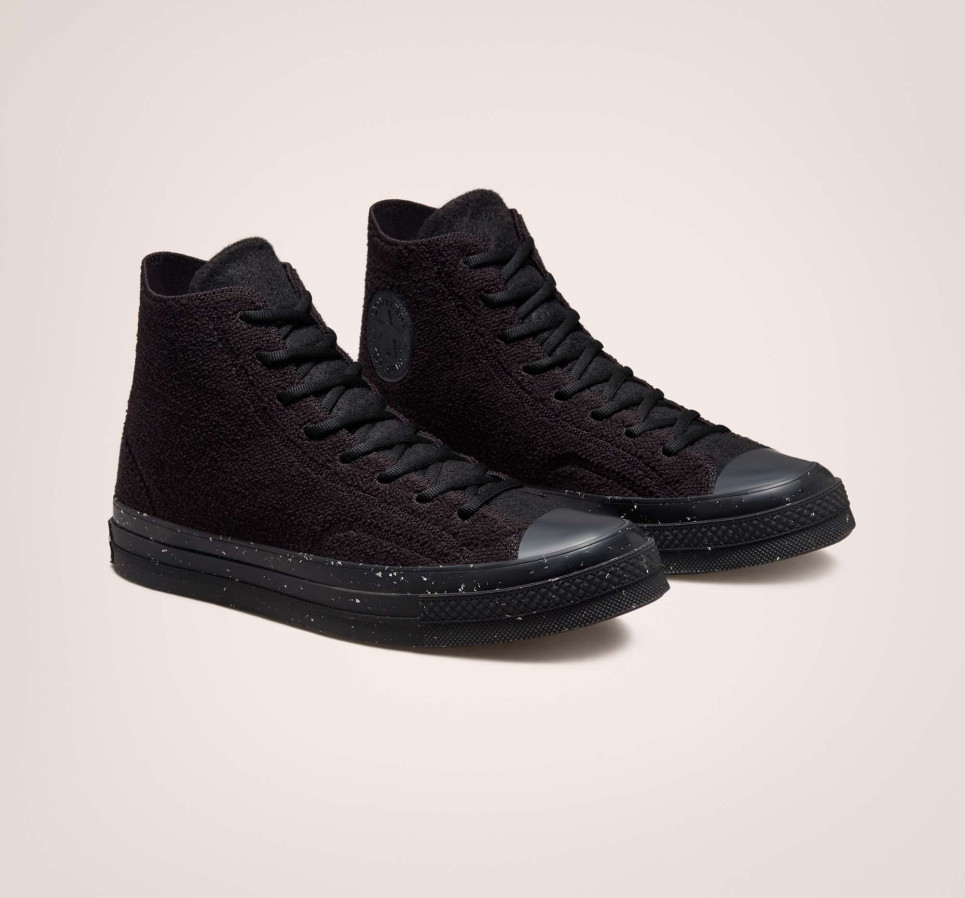 Converse Renew Remix Chuck 70 Knit Upper-Cold Cement -Black-40