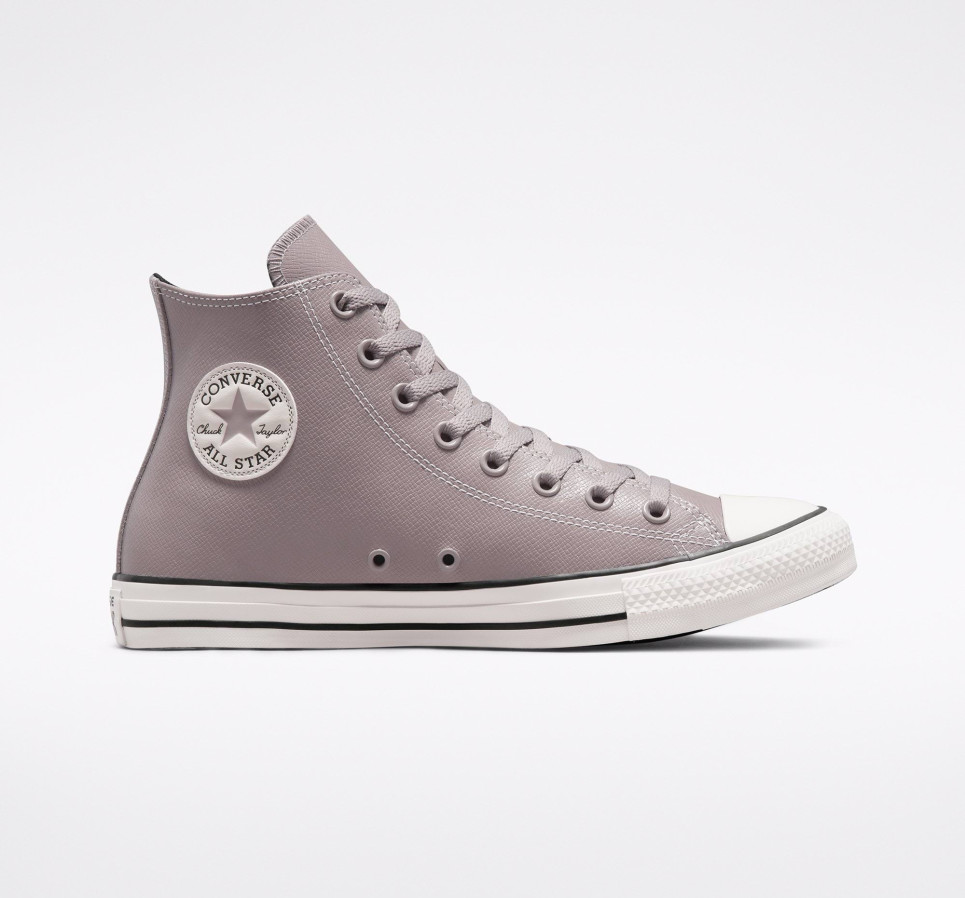 Chuck Taylor All Star Embossed Leather-Grey-41