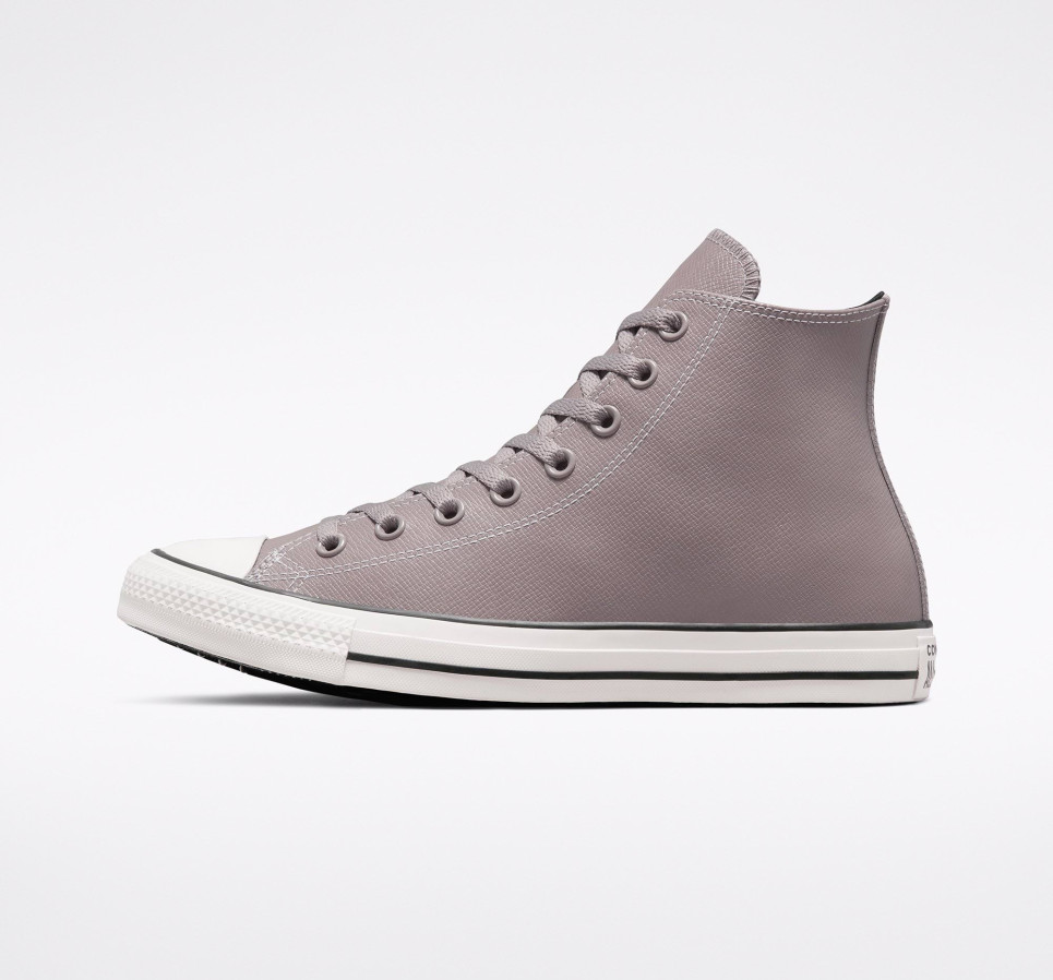 Chuck Taylor All Star Embossed Leather-Grey-41