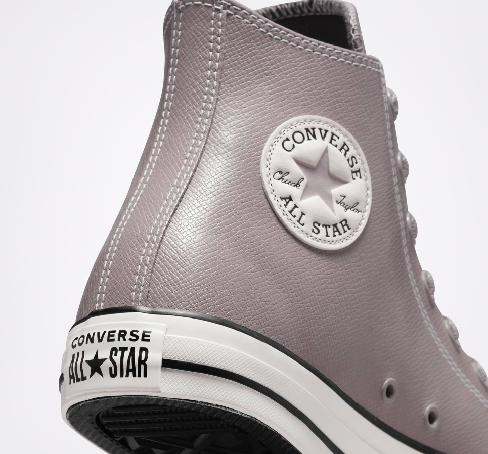 Chuck Taylor All Star Embossed Leather-Grey-41