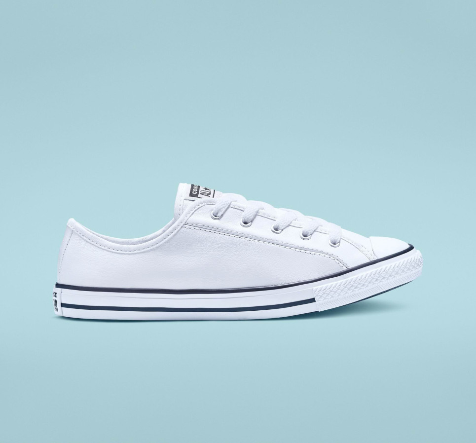 CHUCK TAYLOR ALL STAR DAINTY BASIC LEATHER-41-White