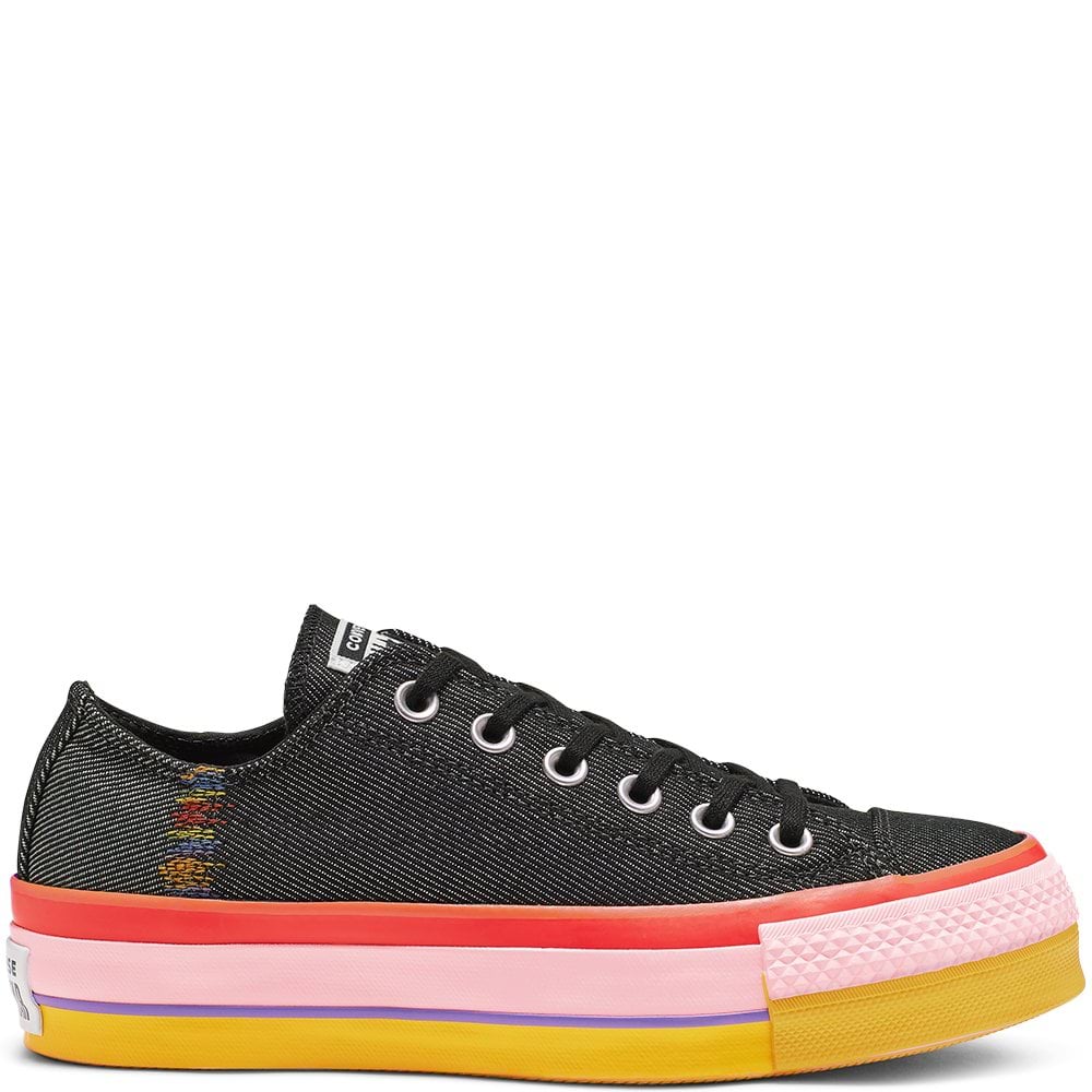 CHUCK TAYLOR ALL STAR LIFT RAINBOW-36-Black
