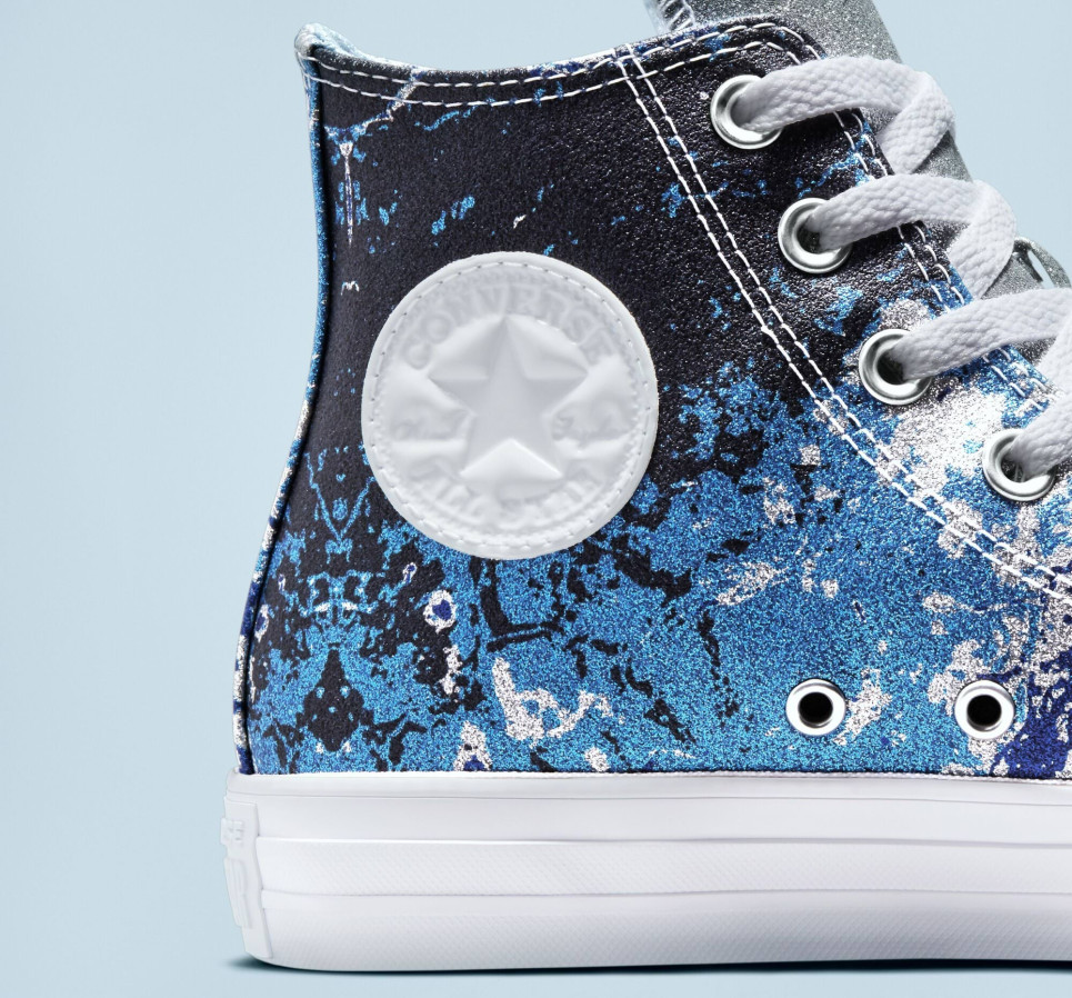 Hybrid Shine Chuck Taylor All Star-Blue-36