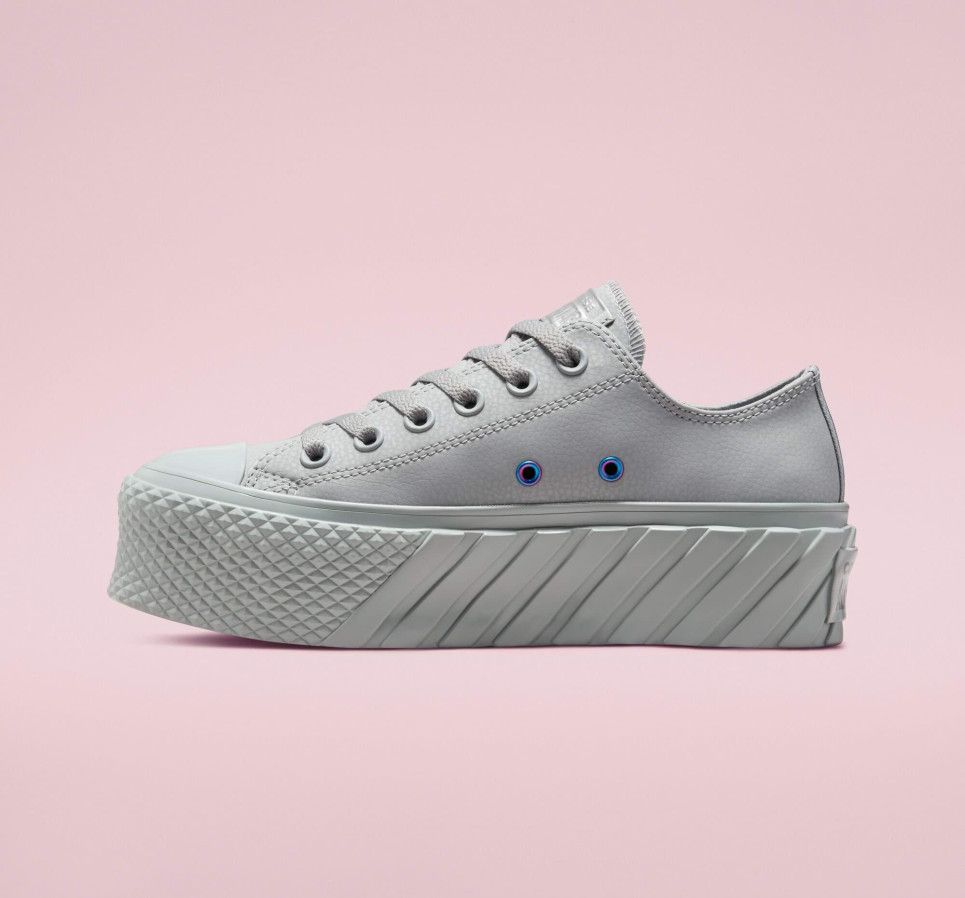 Chuck Taylor All Star Extra High Utility -Grey-36
