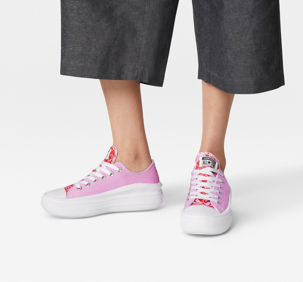 Chuck Taylor All Star Move Lo-Fi Jungle	-Pink-36