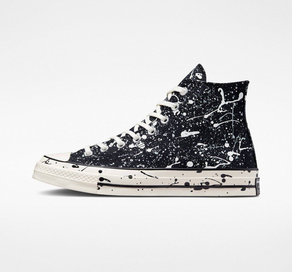 Chuck 70 Archive Paint Splatter-Black-40