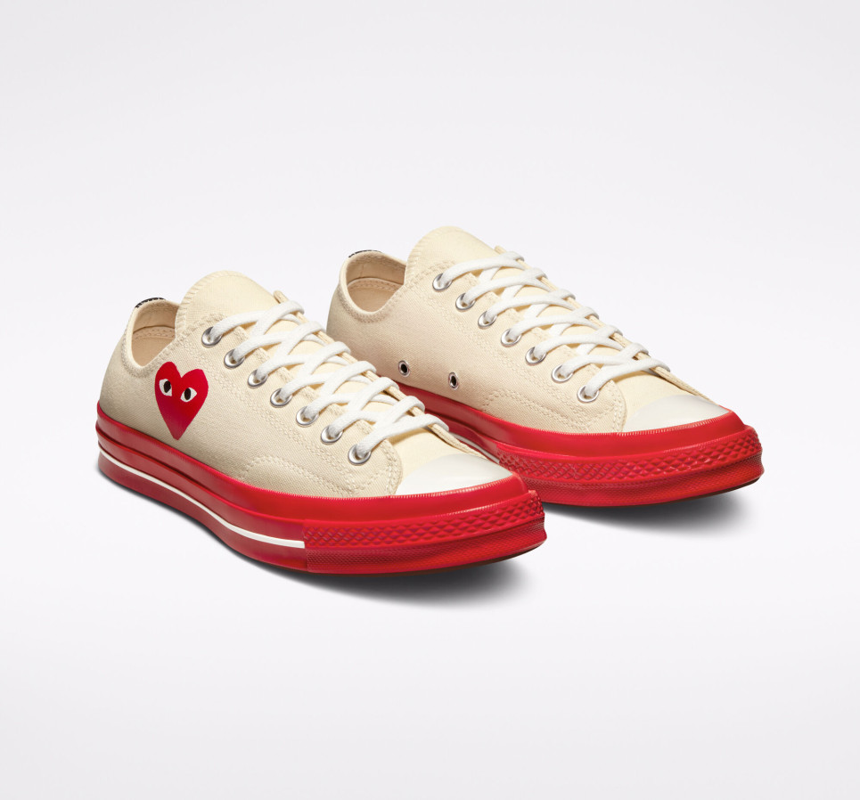 Converse x Comme des Garçons PLAY Chuck 70-Cream-37