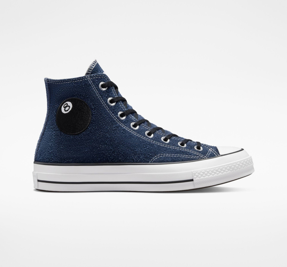 Converse x Stüssy Chuck 70 8-Ball-Navy-36