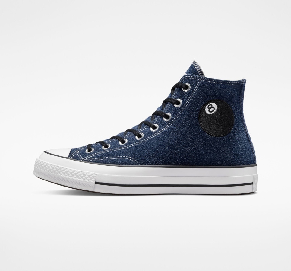 Converse x Stüssy Chuck 70 8-Ball-Navy-36