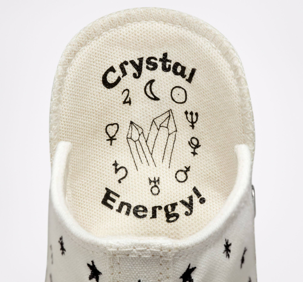 Chuck Taylor All Star Lift Platform Embroidered Stars-Egret-36
