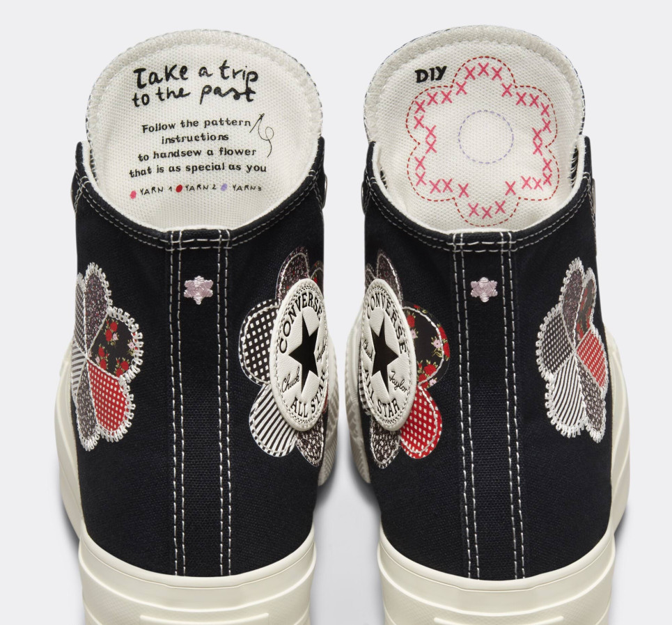 Chuck Taylor All Star Lift Platform Crafted Patchwork