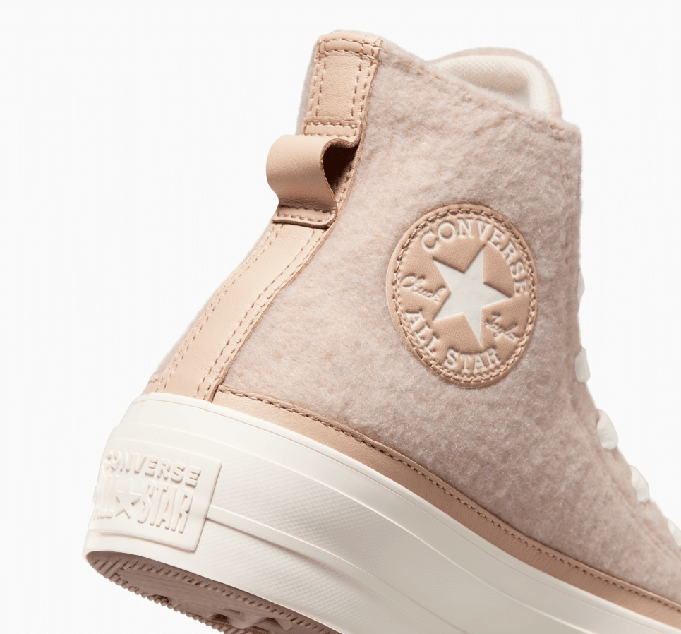 Chuck Taylor All Star Lift Platform Faux Mohair