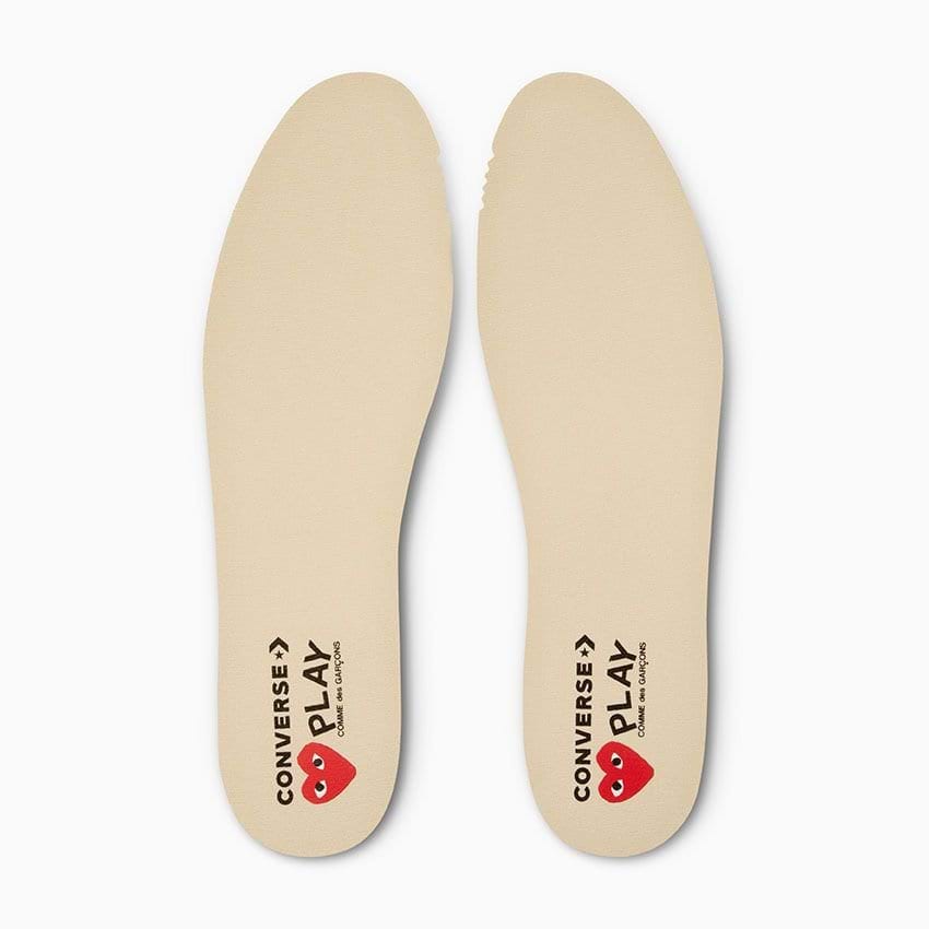 Converse x Comme des Garçons PLAY Chuck 70 Multi Heart-Cream-36