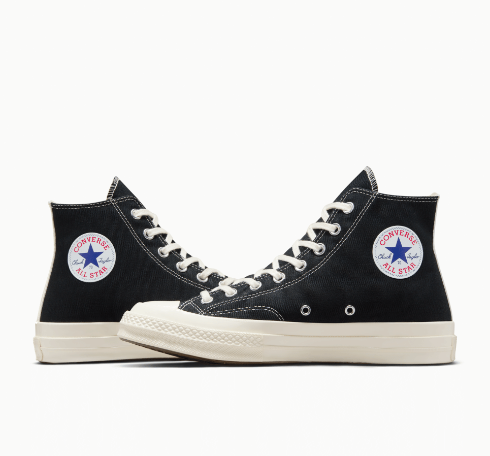 Converse x Comme des Garçons PLAY Chuck 70-Black-36