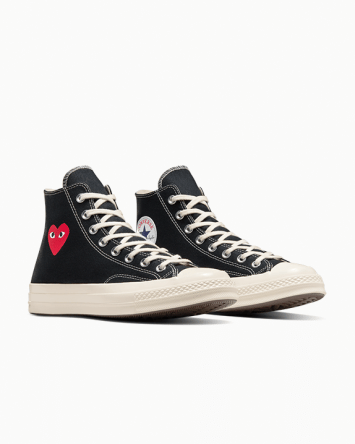 PLAY Comme des Garçons Single Heart Chuck 70