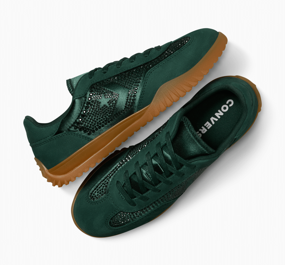 Converse Run Star Trainer With Swarovski®️ Crystals