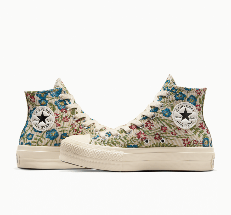 Chuck Taylor All Star Lift Platform Floral Tapestry