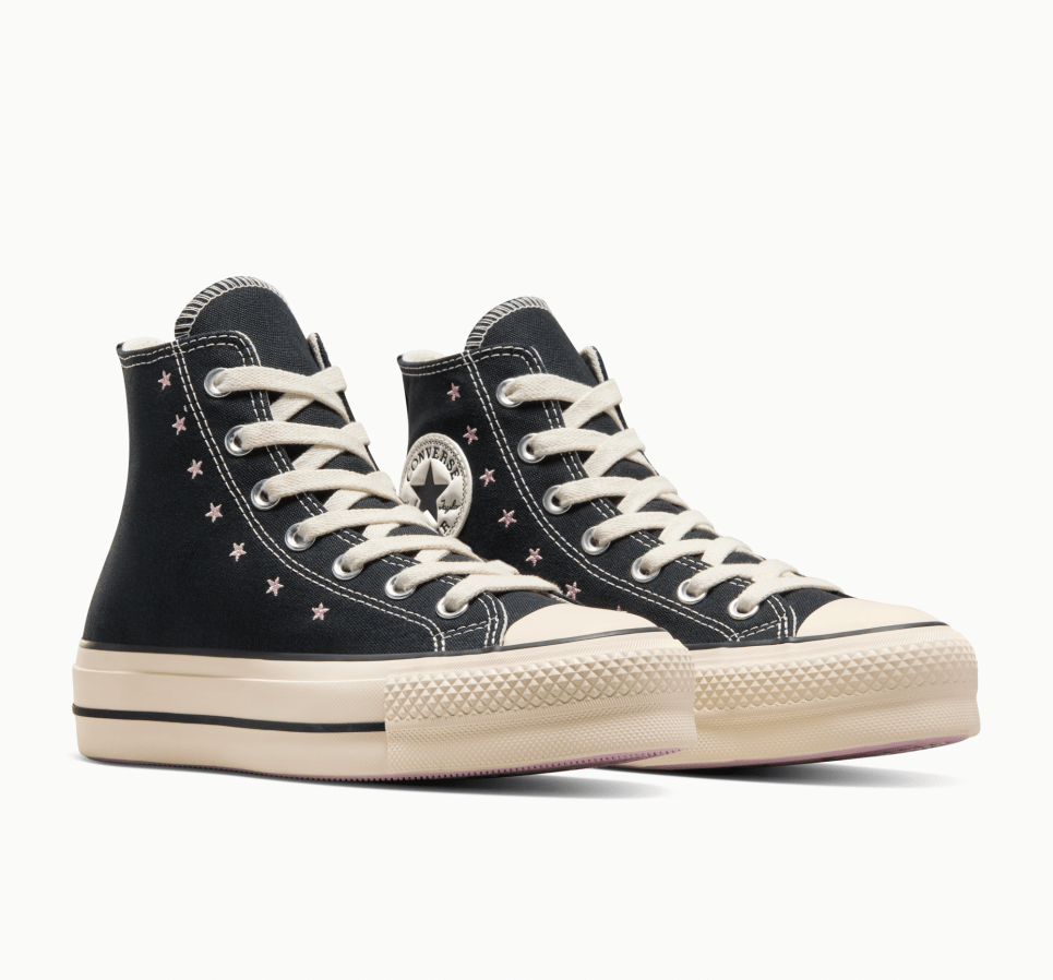 Chuck Taylor All Star Lift Platform Embroidered Stars