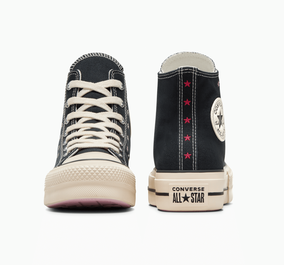 Chuck Taylor All Star Lift Platform Embroidered Stars