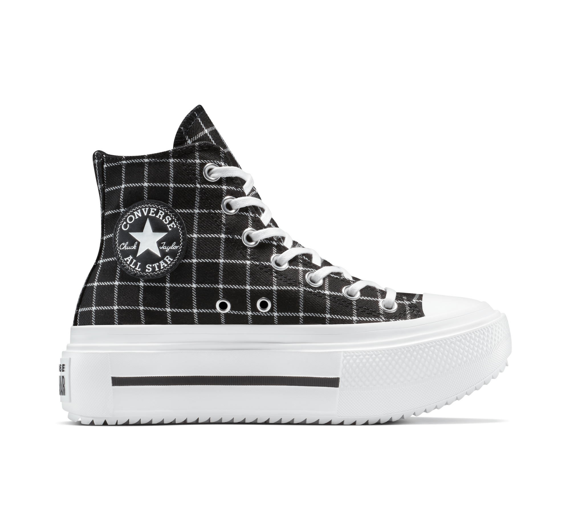 Chuck Taylor All Star Lift Double Stack Platform Plaid