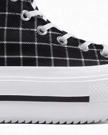 Chuck Taylor All Star Lift Double Stack Platform Plaid
