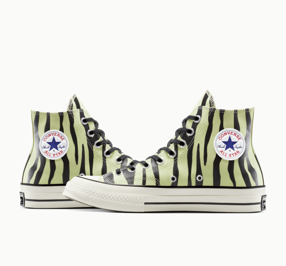 Glow-In-The-Dark Zebra Print
