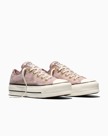 Chuck Taylor All Star Lift Platform Metallic Twill