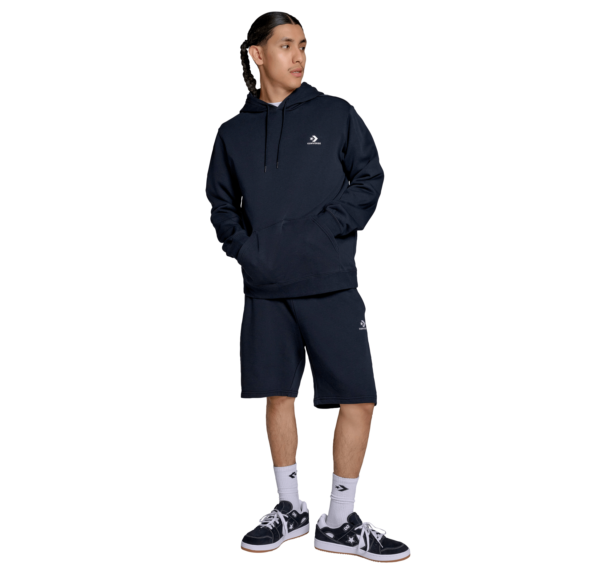 Bluza Embroidered Star Chevron Standard-Fit Fleece
