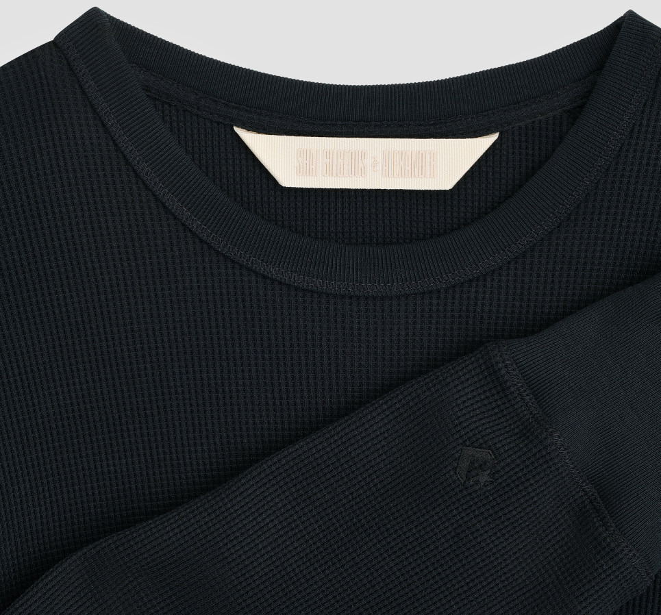 SHAI Waffle Long Sleeve T-shirt