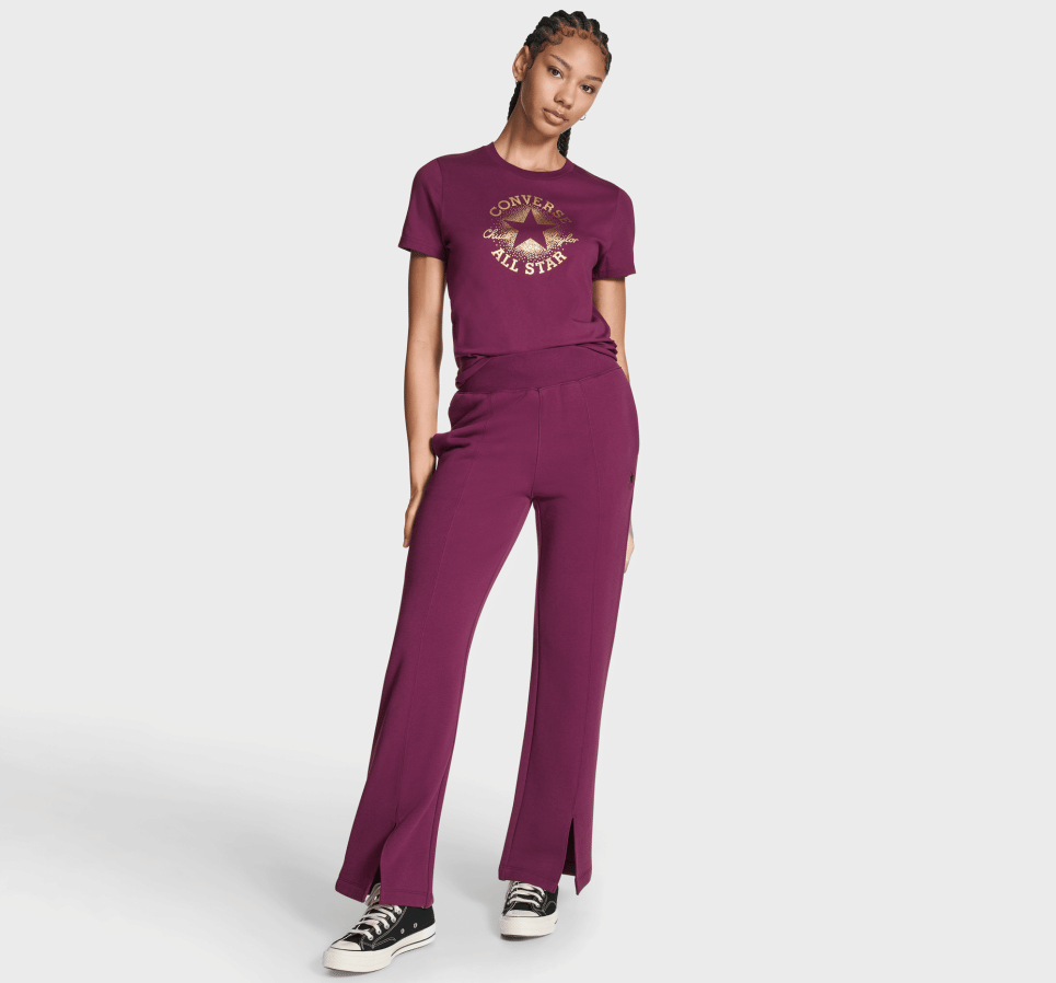 Split Leg Knit Pant