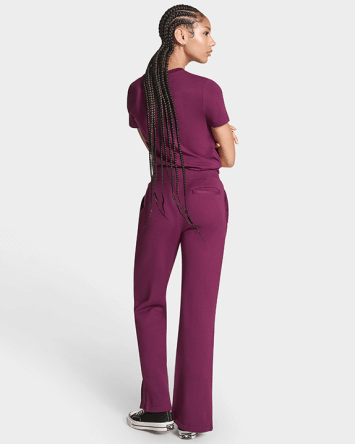 Split Leg Knit Pant