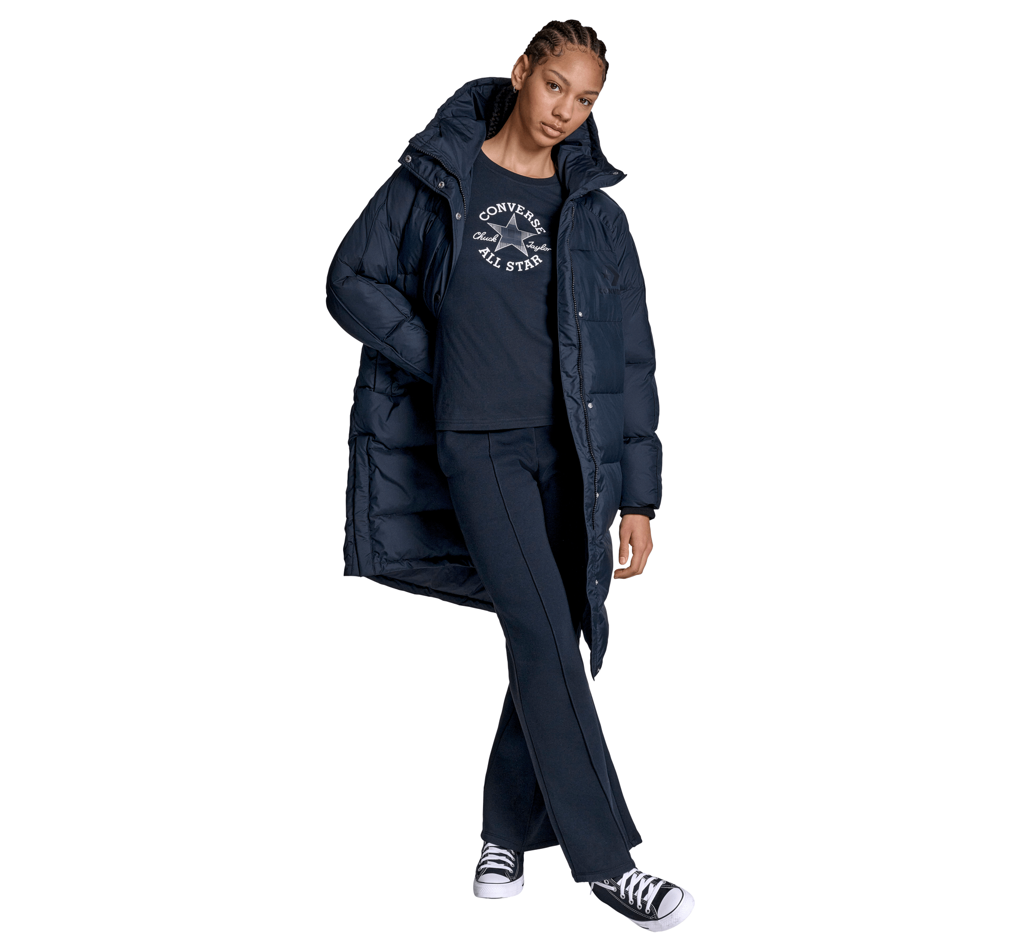 Kurtka Hooded Puffer Coat