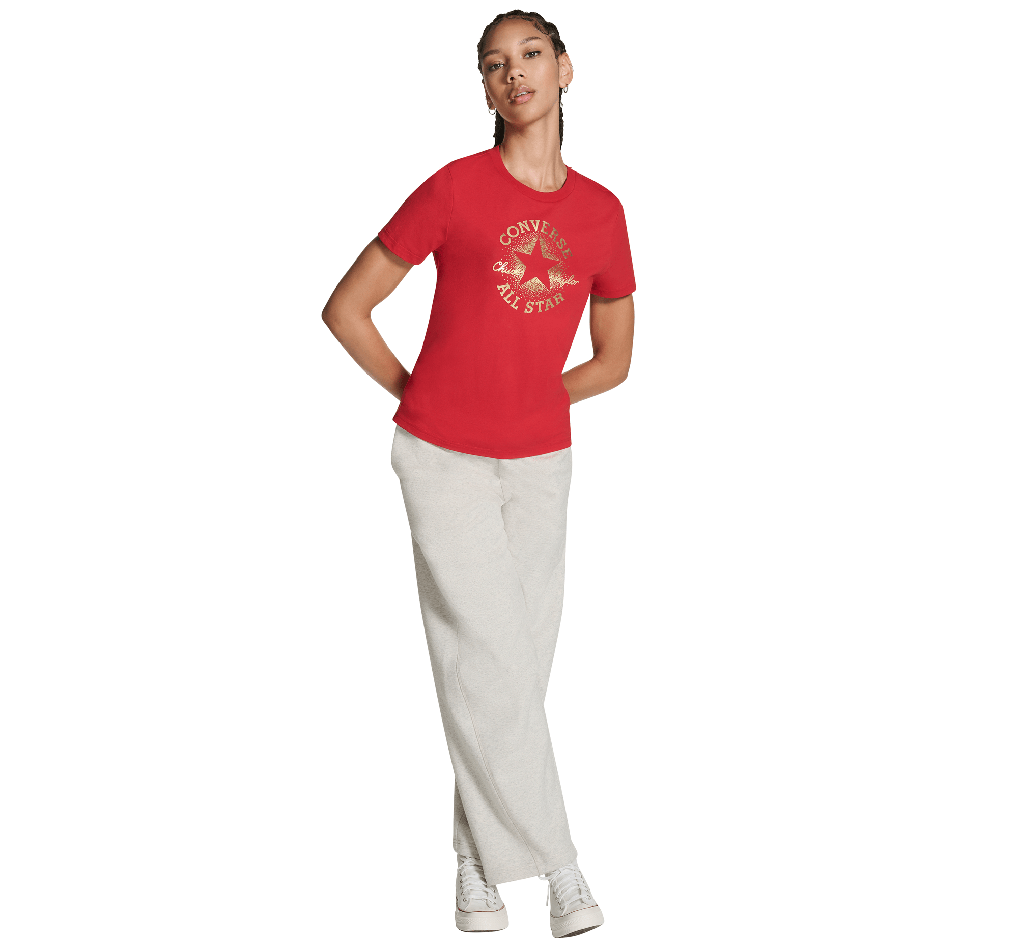 Koszulka Damska Metallic Chuck Taylor T-Shirt
