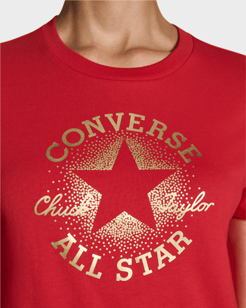 Koszulka Damska Metallic Chuck Taylor T-Shirt