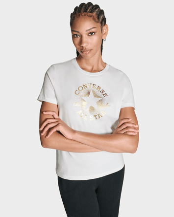 Koszulka Damska Metallic Chuck Taylor T-Shirt