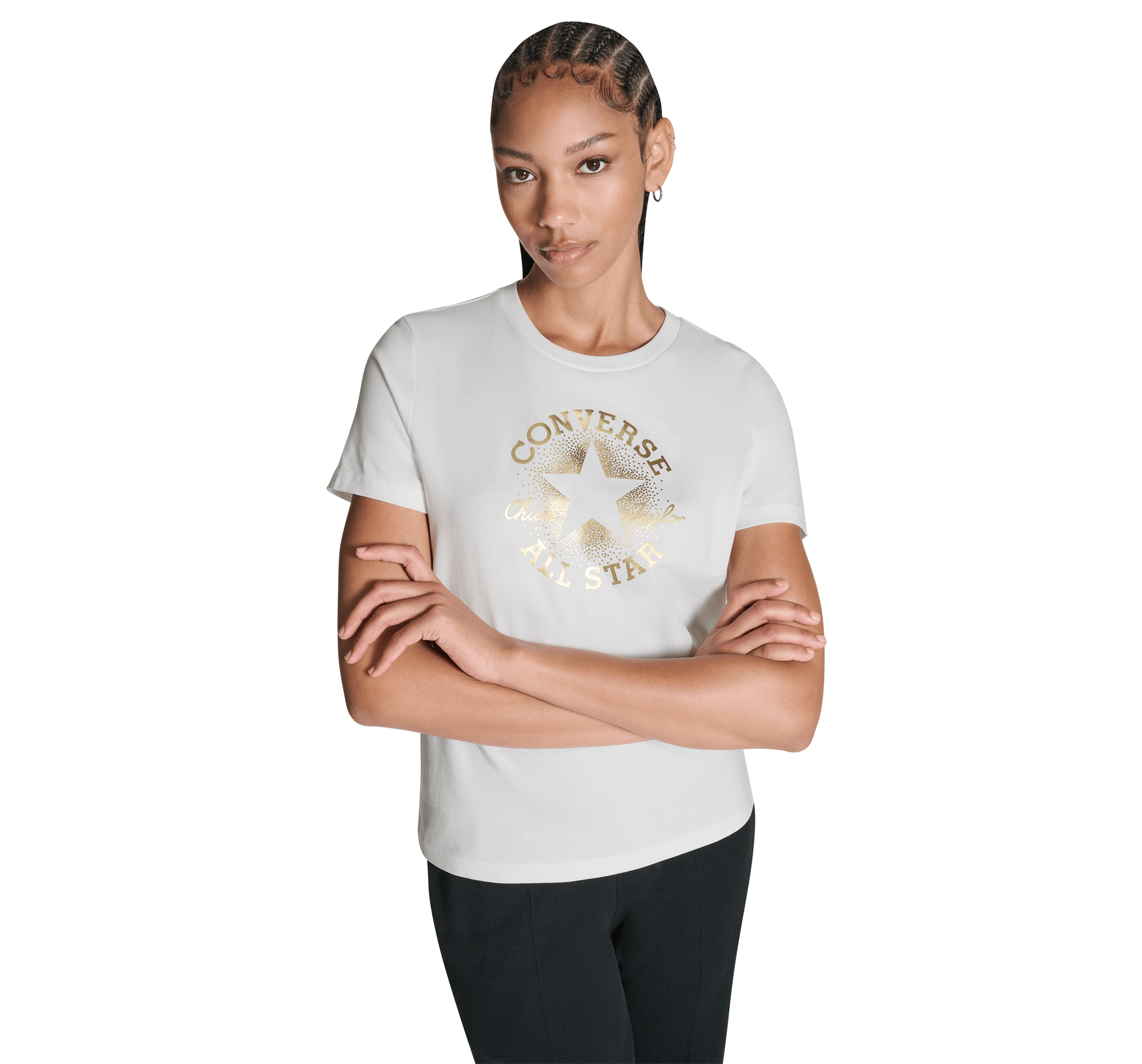 Koszulka Damska Metallic Chuck Taylor T-Shirt
